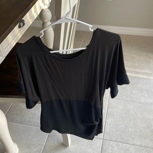 Black small soft cotton shirt!